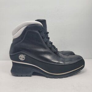 Timberland Women's Black White Ankle Boots 85368 US Size 9.5M